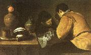Diego Velazquez Two Men at a Table oil painting picture wholesale